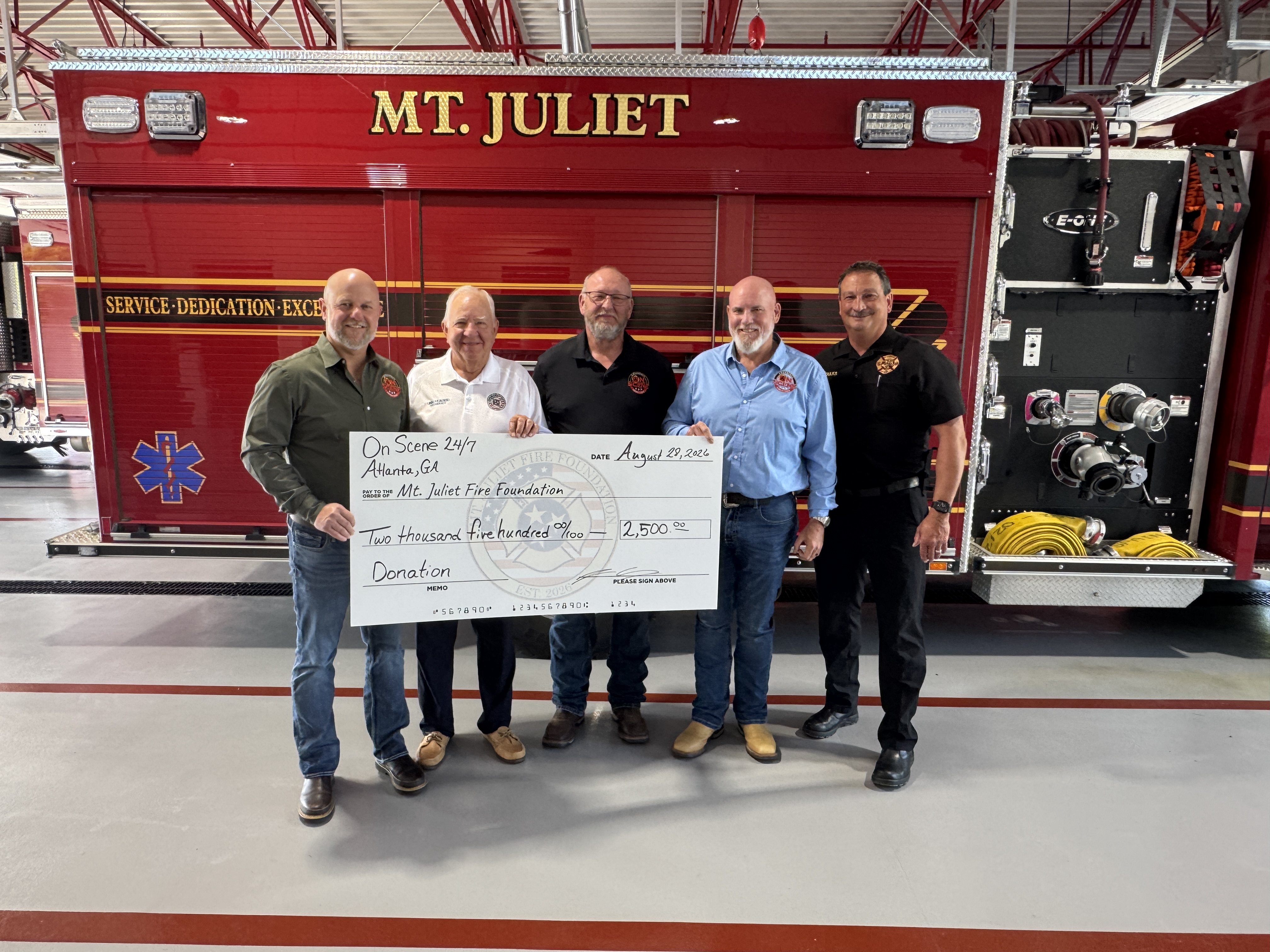 Thank You, OnScene Emergency Services